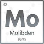 Molibden, pręty, blachy, rury Molibden, pręty, blachy, rury